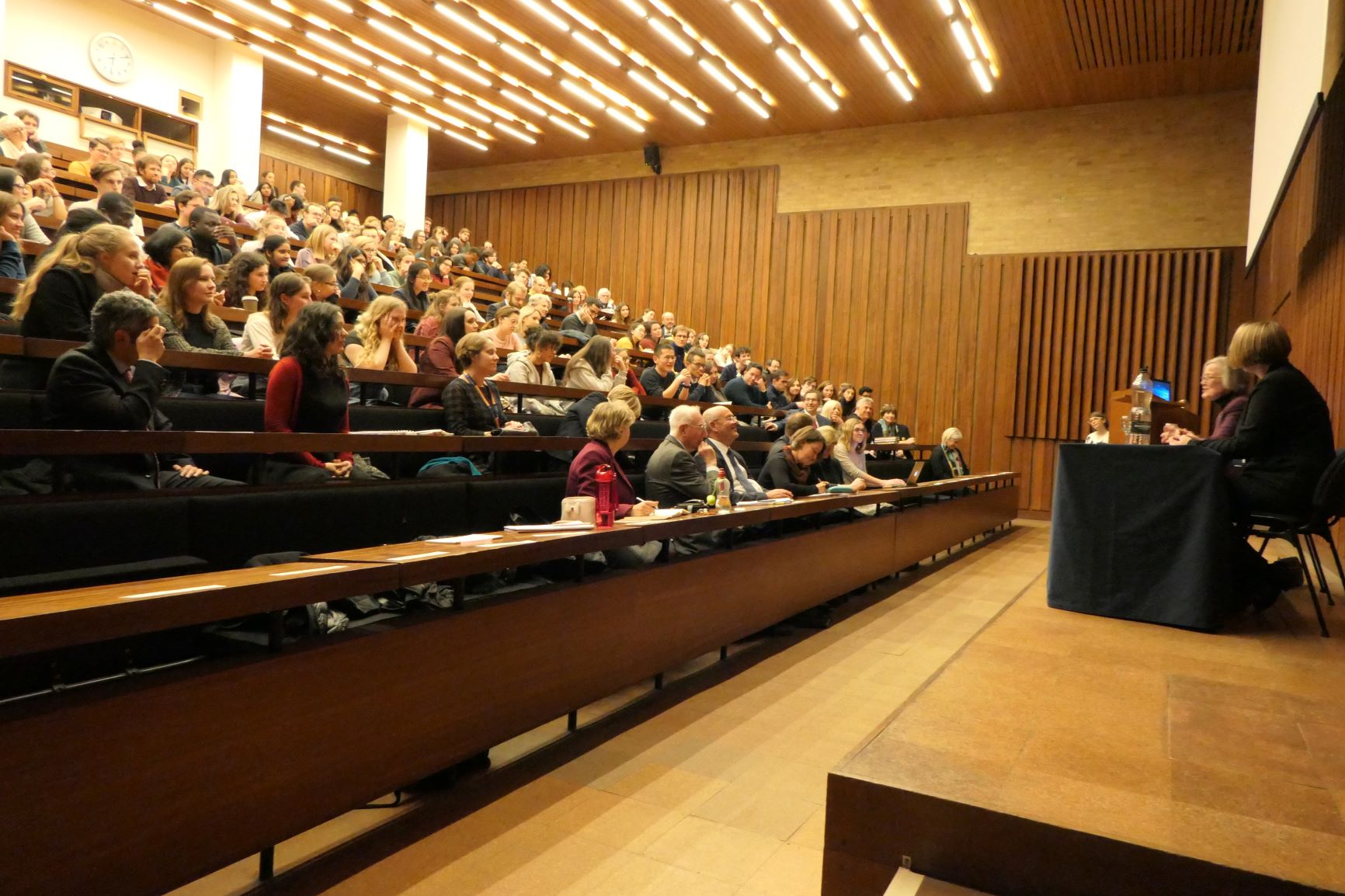 View of the audience in the Gulbenkian