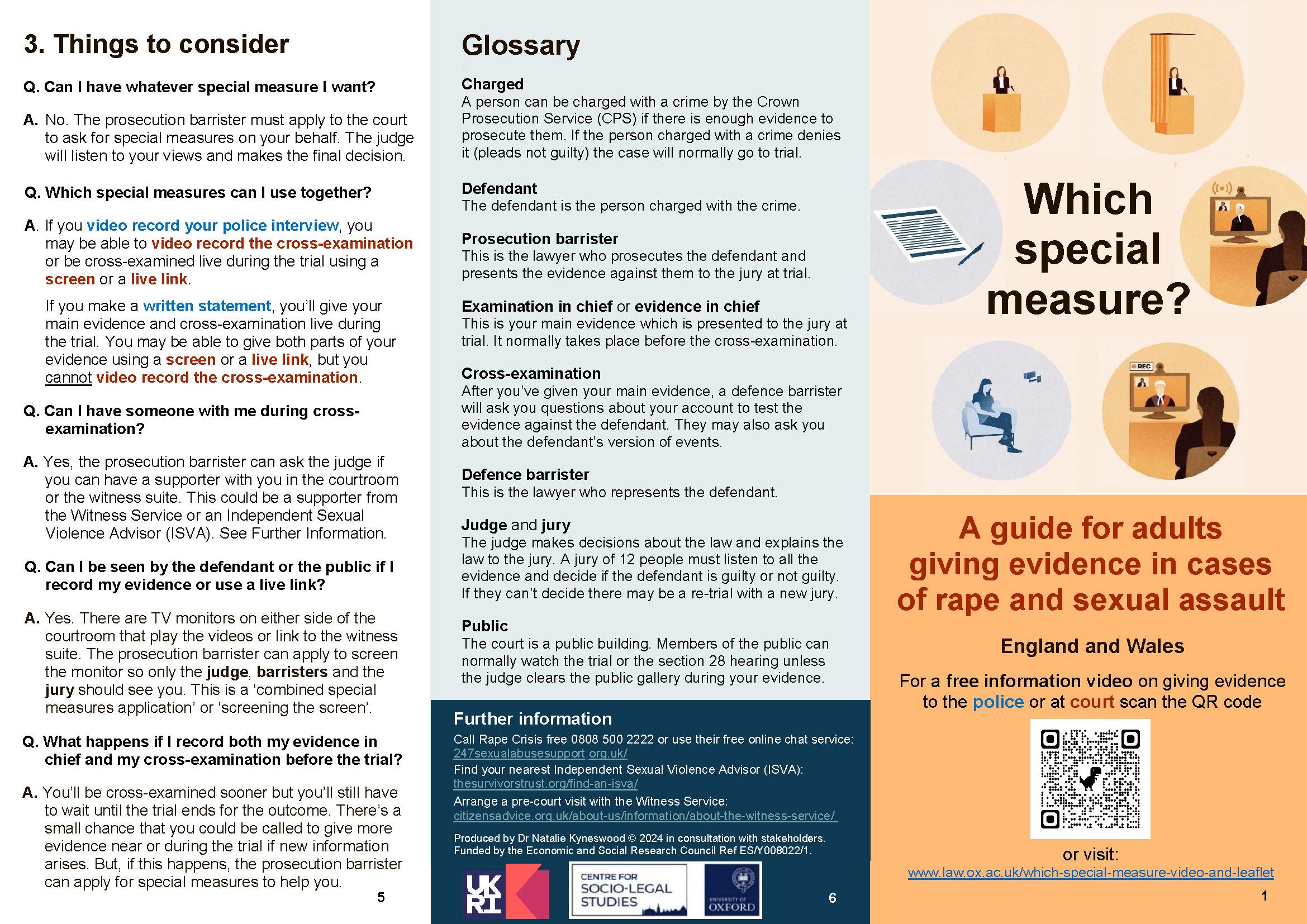 Which special measures leaflet Which special measures leaflet