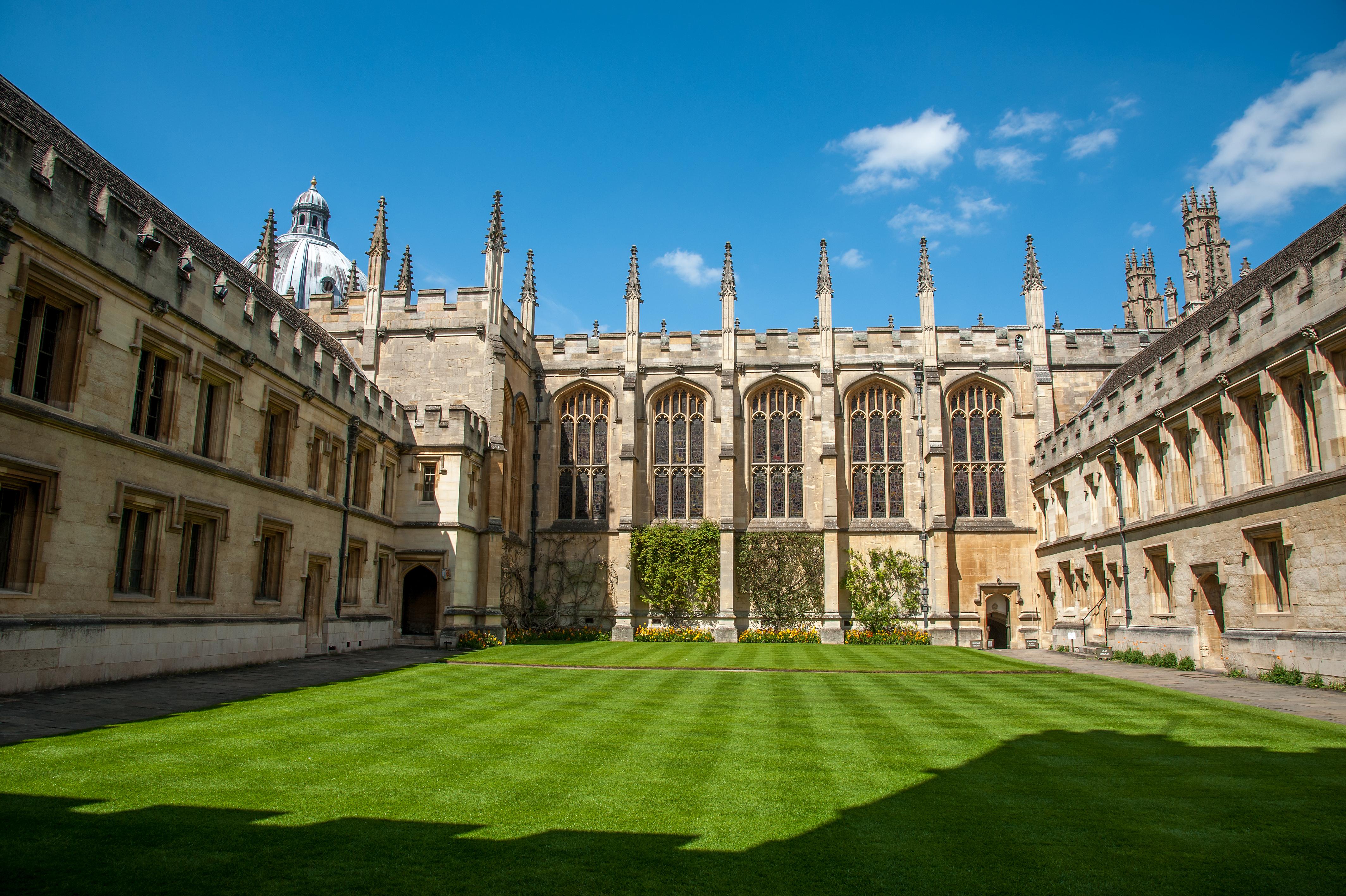 All Souls College Image of All Souls college building in sunlight
