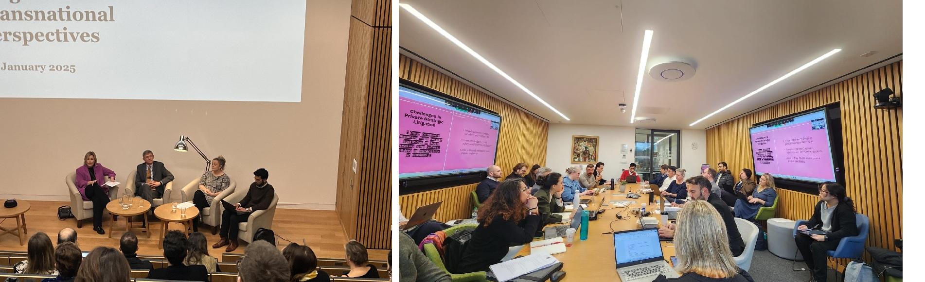 Attendees of the research roundtable on business and human rights litigation